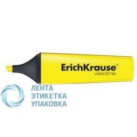 Маркер выделитель Erich Krause Visioline V-12 клин/жало желтый 0,6-5,2мм