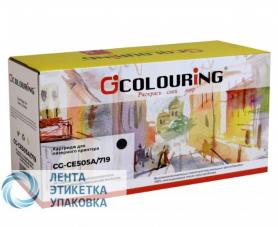 Картридж Colouring CG-CE505A/719 (№05A) для принтеров HP LaserJet