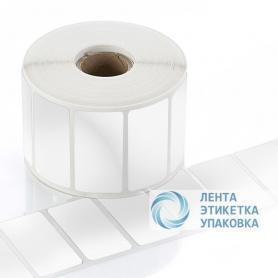 Этикетка полипропиленовая 30*20, 2000 этикеток, белая, втулка 40мм