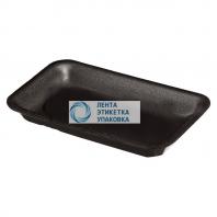 Лоток вспененный D-21 225х135х20мм (300/450шт) черный