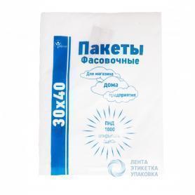 Пакет фасовочный 30*40 — 10мкм Солпласт (520шт/упак)