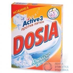Стиральный порошок Дося, Альпийская свежесть 400гр