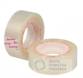 Скотч канцелярский 12мм*33м прозрачный Berlingo