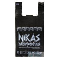 Пакет-майка «Nikas» 30*55-35мкм черный