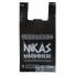 Пакет-майка «Nikas» 30*55-35мкм черный (100/800) СП
