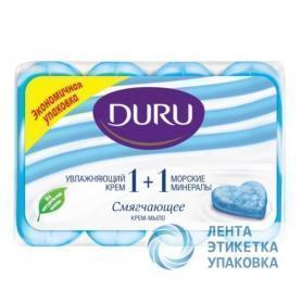 Мыло-крем Дуру «1+1» Морские минералы (4шт)