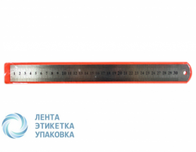 Линейка металлическая 30см J.Otten в чехле