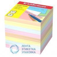 Блок для записи 90*90*90 Erich Krause цветной 80г/м