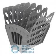 Лоток для бумаг вертикально — горизонтальный  СТАММ Веер 7 секций, серый