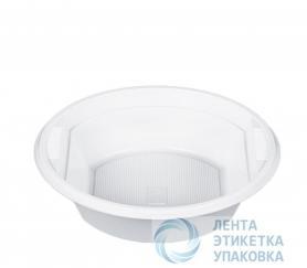 Миска глубокая 0,5л белая