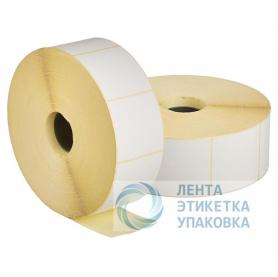 Термоэтикетка 58*40, 5000 этикеток, белая, втулка 76мм
