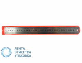 Линейка металлическая 30см J.Otten в чехле